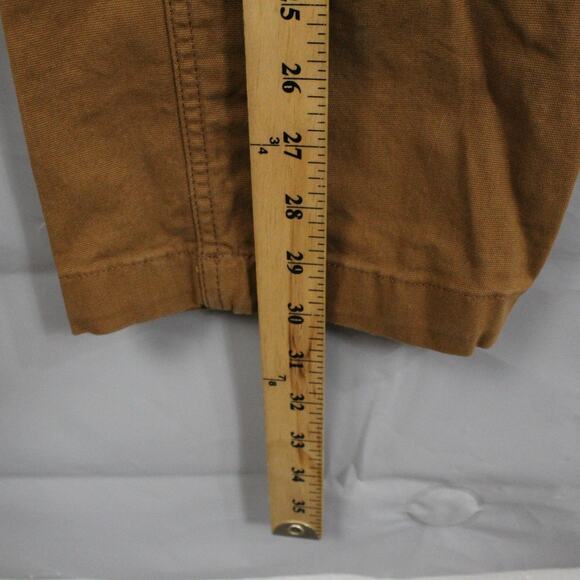 Carhartt Overalls Womens XS Brown Loose Fit Duck Canvas Bib Workwear Carpenter - Picture 10 of 12